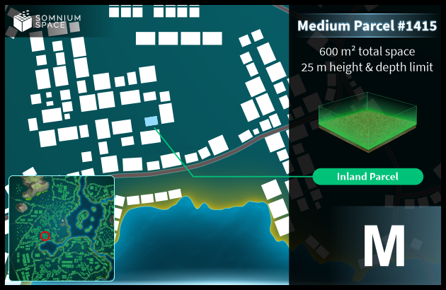 Medium #1415 (M) parcel in Somnium Space