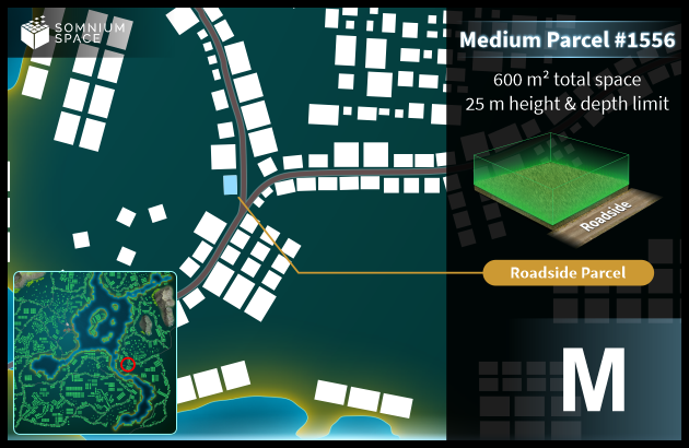 Medium #1556 (M) parcel in Somnium Space