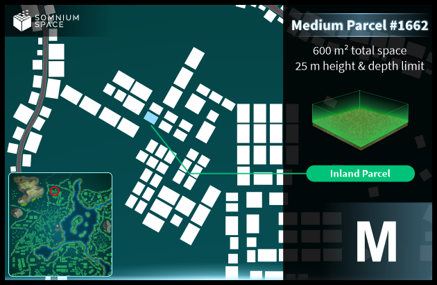 Medium #1662 (M) parcel in Somnium Space