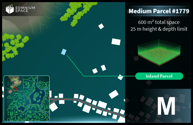 Medium #1779 (M) parcel in Somnium Space