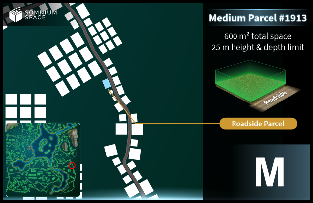 Medium #1913 (M) parcel in Somnium Space