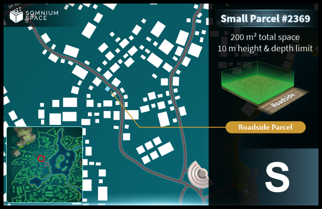 Small #2369 (S) parcel in Somnium Space 