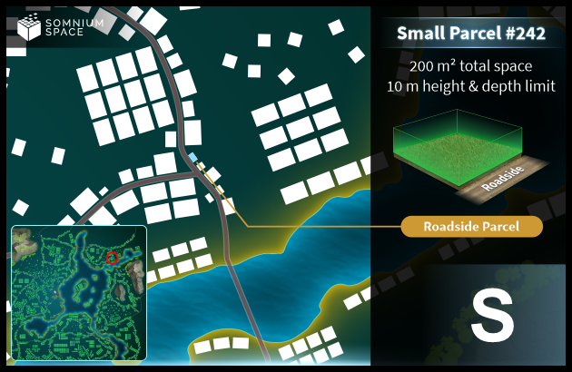 Small #242 (S) parcel in Somnium Space 