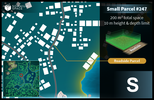 Small #247 (S) parcel in Somnium Space 