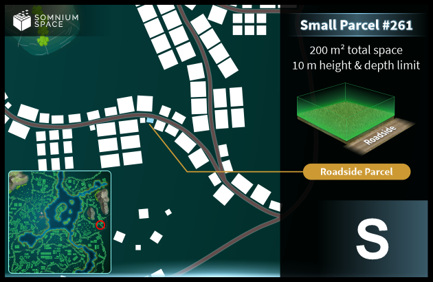 Small #261 (S) parcel in Somnium Space 