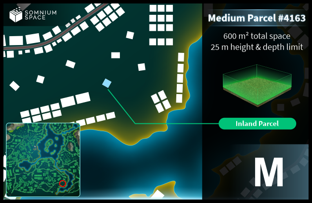 Medium #4163 (M) parcel in Somnium Space