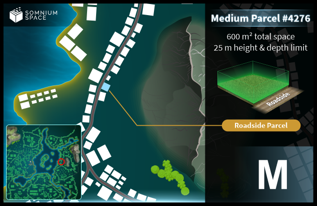 Medium #4276 (M) parcel in Somnium Space