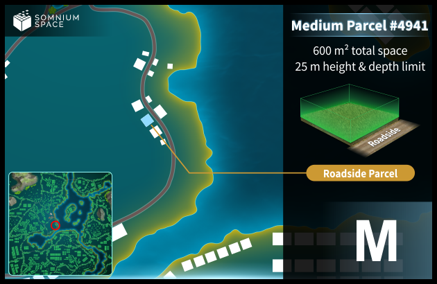 Medium #4941 (M) parcel in Somnium Space