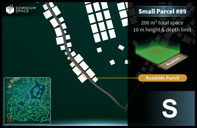 Small #89 (S) parcel in Somnium Space 